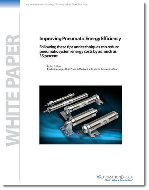 Improving Pneumatic Energy Efficiency