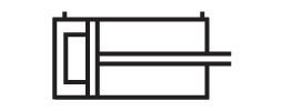 Cylinder Double Acting (Single fixed cushion)