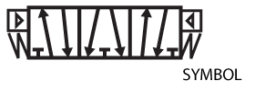 Pressure Held 3-Position Symbol