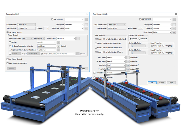 pick and place application example image