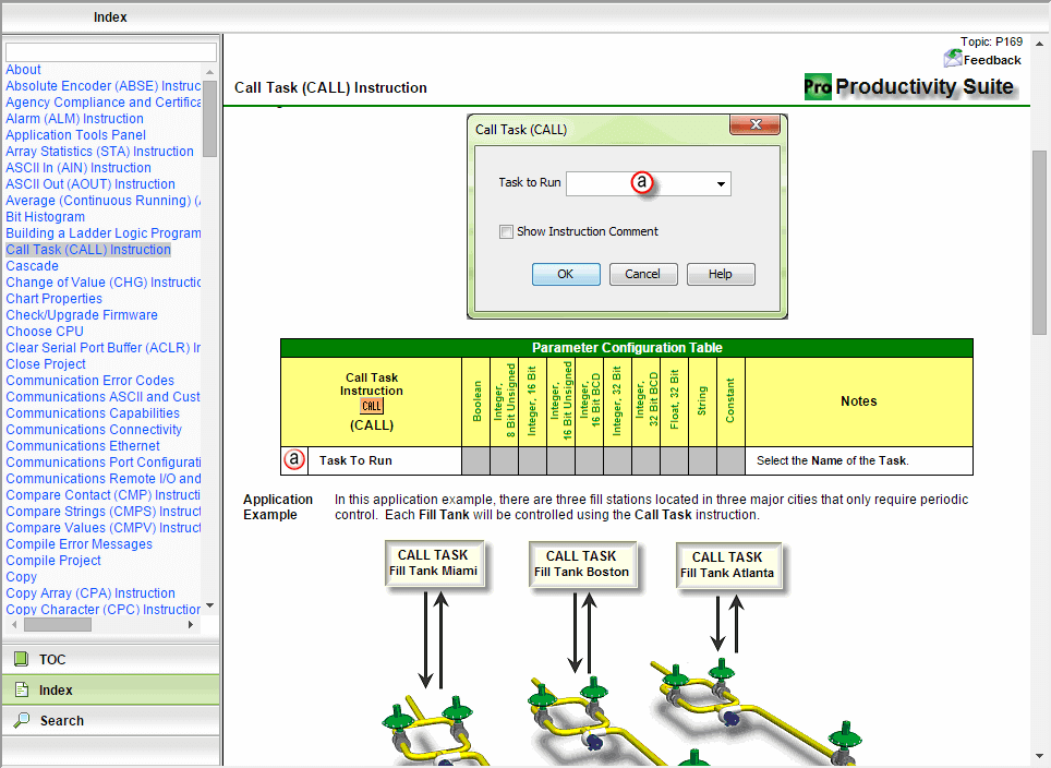 Example Help Screen