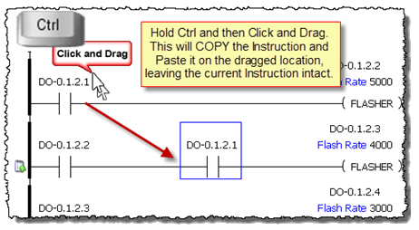 drag & drop ladder instructions