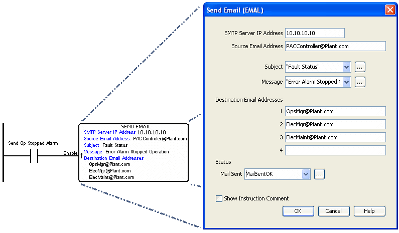 export tagnames from plc