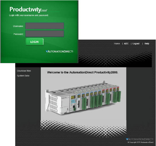Productivity2000 Web Server Picture