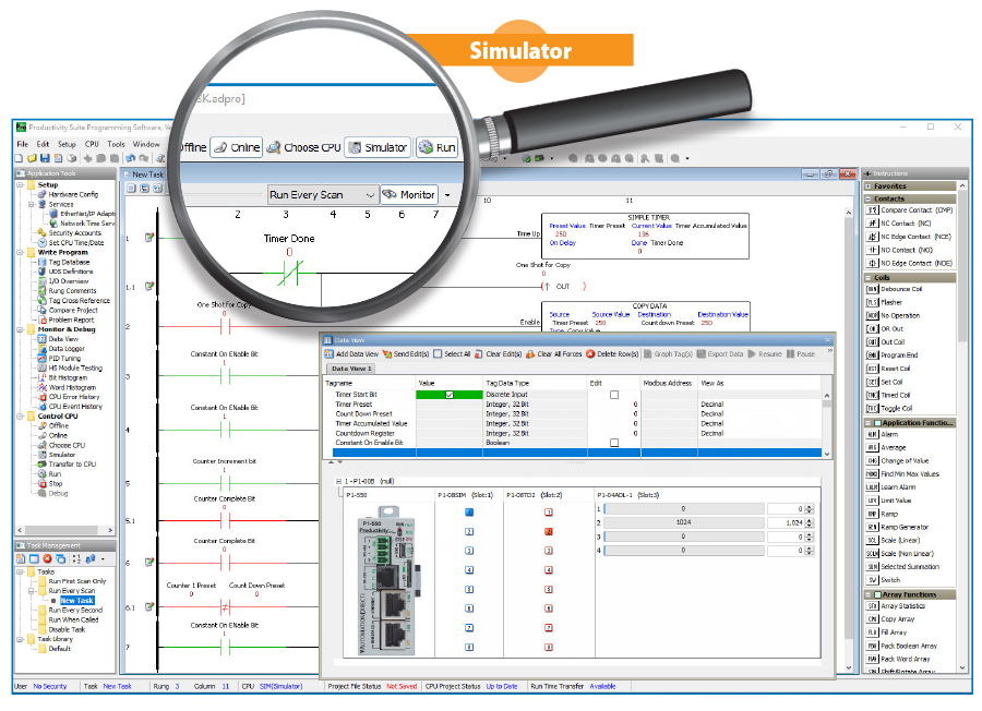 Productivity Suite Project Simulator