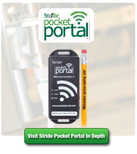Stride PocketPortal in depth site