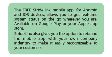 StrideLinx Mobile App