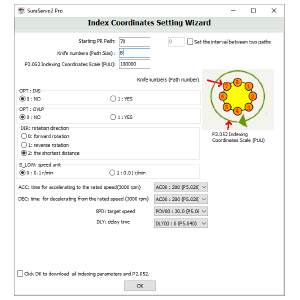 Rotary Indexing Wizard