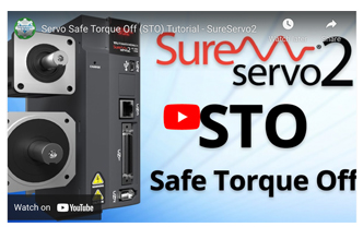 SureServo2 Quickstart Video - Safe Torque Off (STO)